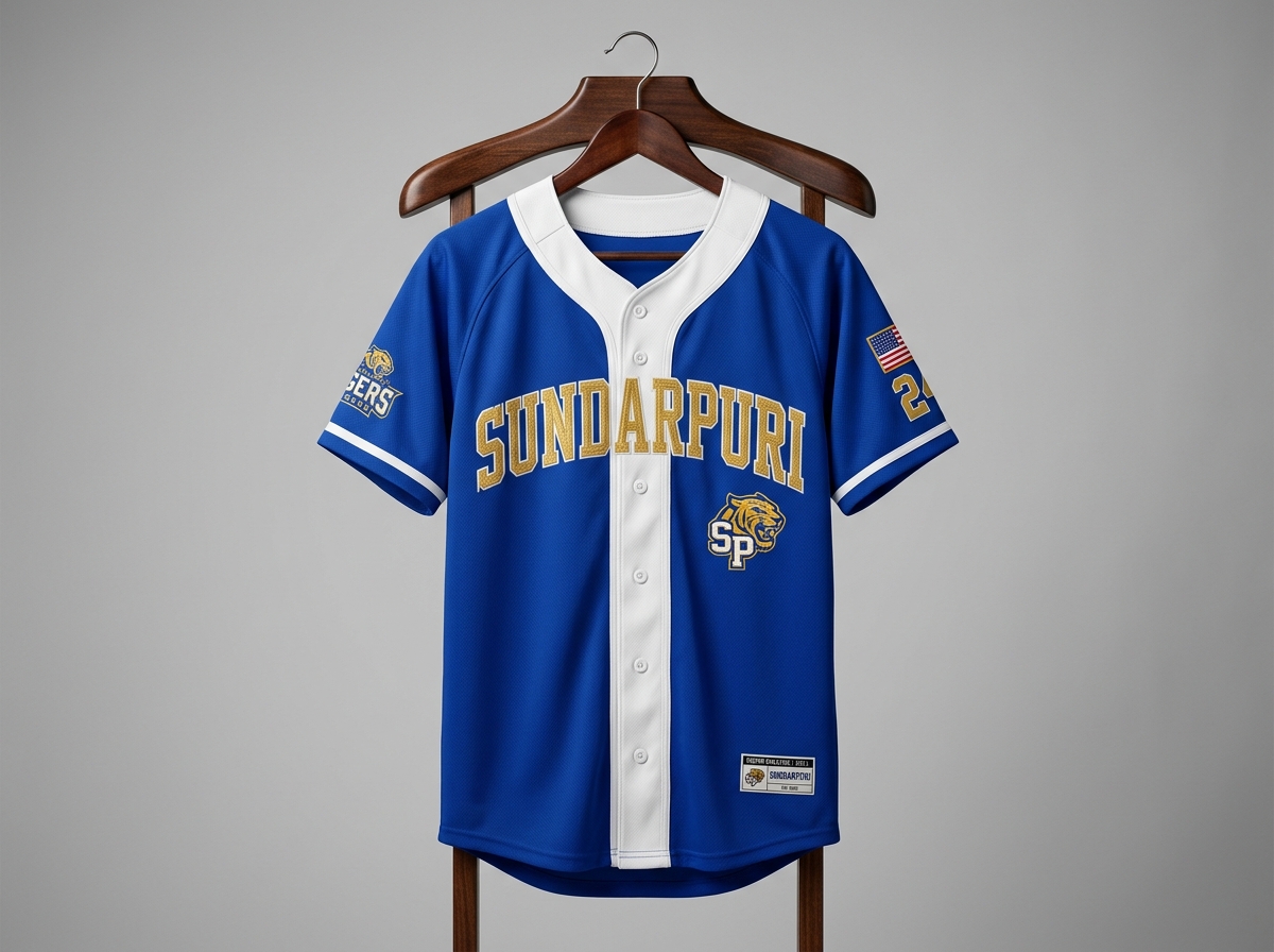 Custom Embroidered Baseball Jersey