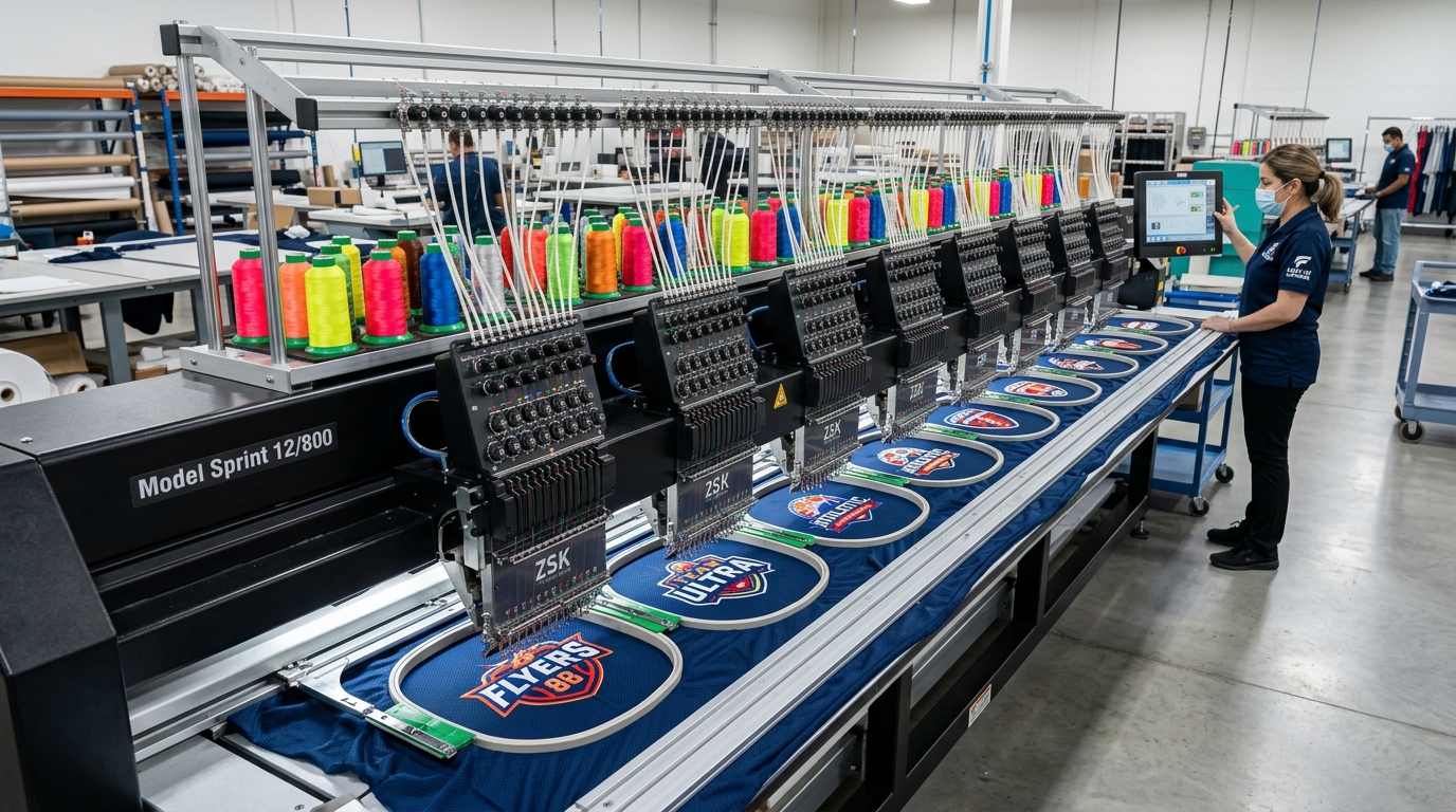 Computerized Embroidery Machine